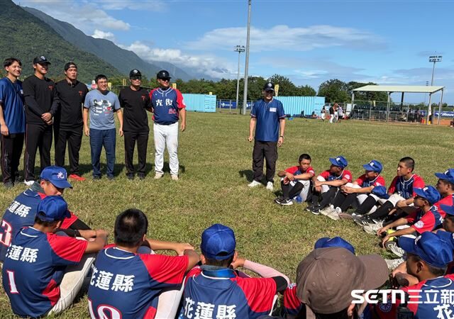 台灣新聞通訊社-關懷盃／光復U12高聖凱雙響+失誤　林智勝逗趣安慰：我也都是道歉野球