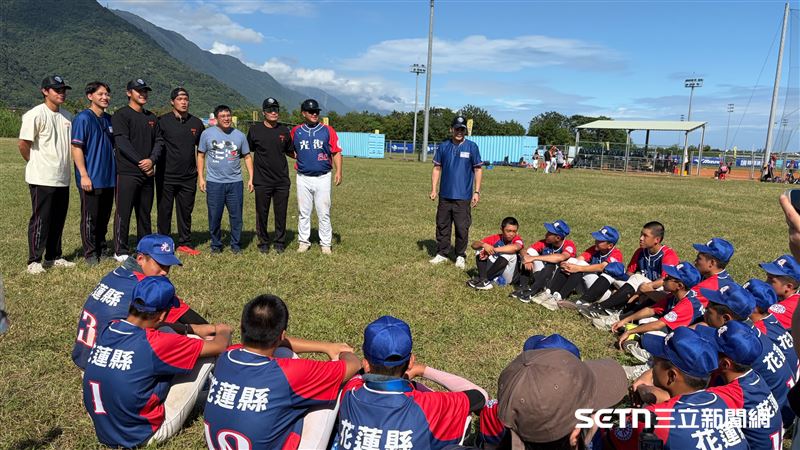 台灣新聞通訊社-關懷盃／光復U12高聖凱雙響+失誤　林智勝逗趣安慰：我也都是道歉野球