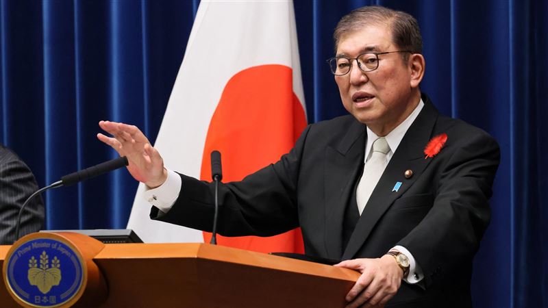 台灣新聞通訊社-被利用？石破茂稱「台是中國一部分」陸使館轉發　日網開砲：日本的恥辱