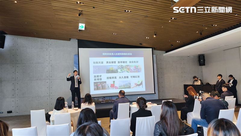 台灣新聞通訊社-阿布達比轉機丈夫就被武裝警察帶走 開發商來台售屋澄清:全球最安全!