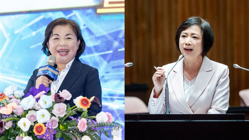 台灣新聞通訊社-楊瓊瓔宣布參選台中市長 何欣純喊「不意外」:她會是強勁對手