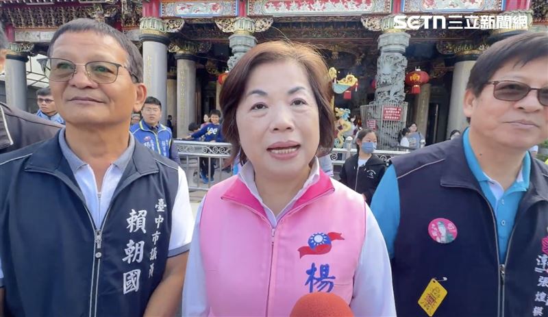 台灣新聞通訊社-2026台中選戰升溫！何欣純稱「強勁對手」　楊瓊瓔：我真的超感謝的