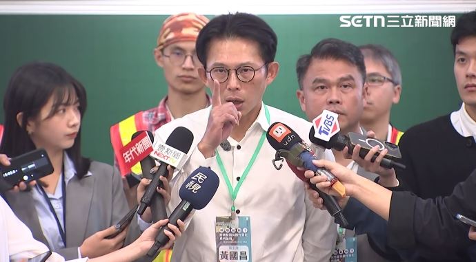 台灣新聞通訊社-和藍不同調!黃國昌不期待賴清德國情報告:我比較率直…他在總統府就好