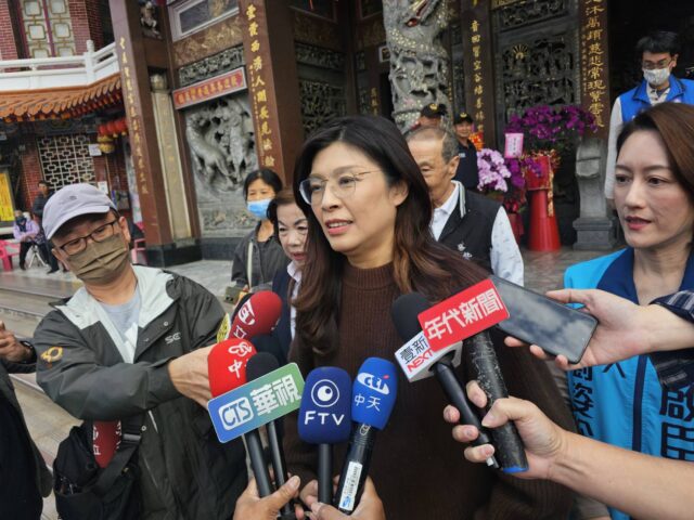 台灣新聞通訊社-鄭麗文喊決戰中台灣 地方估她輔選下屆台中市長基調已定