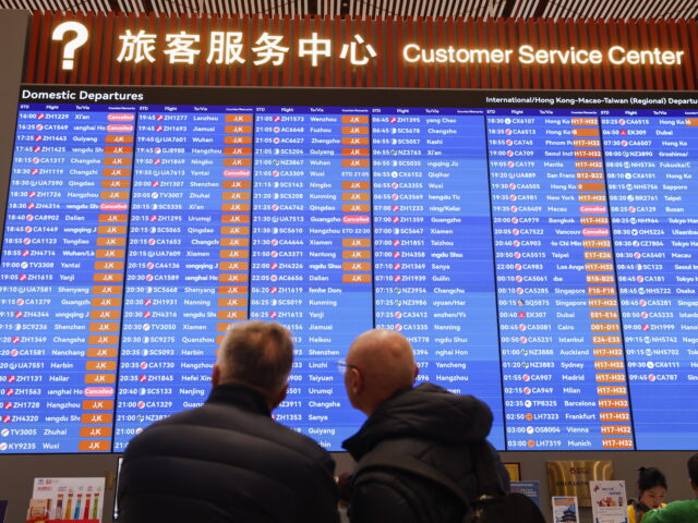 台灣新聞通訊社-禁遊令效應擴大 12月份大陸飛日本停班航班2天內暴增2倍以上