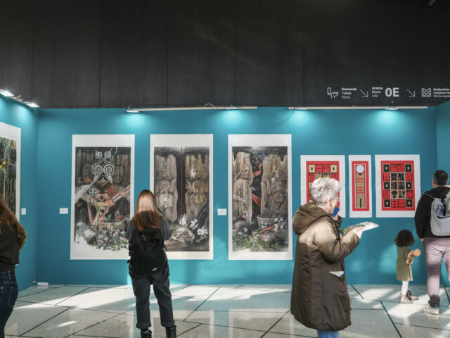 台灣新聞通訊社-畢爾包藝博會「聚焦台灣」 跨世代版畫家西國獻藝