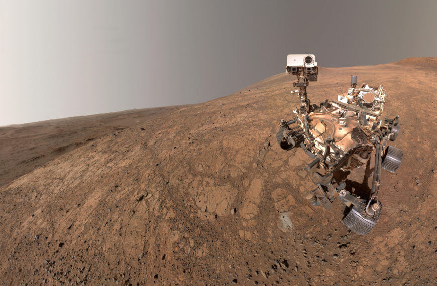 台灣新聞通訊社-影/NASA毅力號首度錄到火星「閃電」聲 但與一般人想像不太一樣