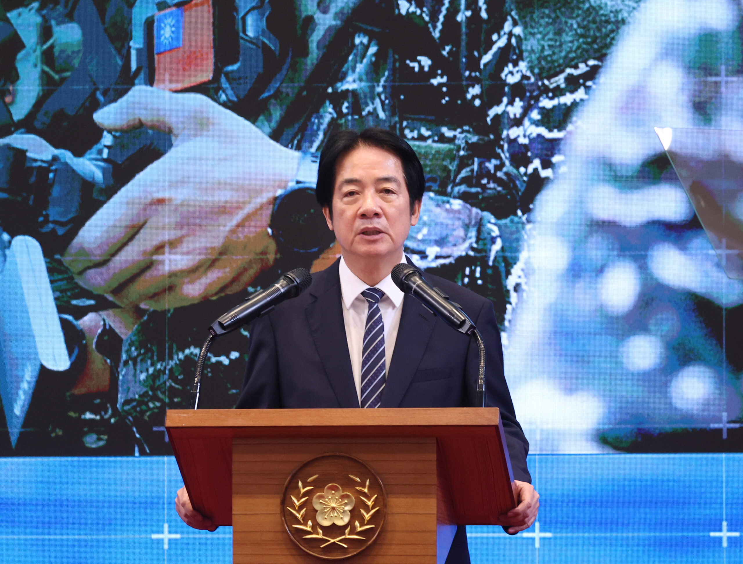 台灣新聞通訊社-藍擬邀總統國情報告思考「多問多答」 綠營：依法合憲是底線