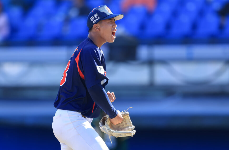 台灣新聞通訊社-黑豹旗/蔡辰瀧好威!7局10K完封高苑 平鎮連三年晉冠軍戰