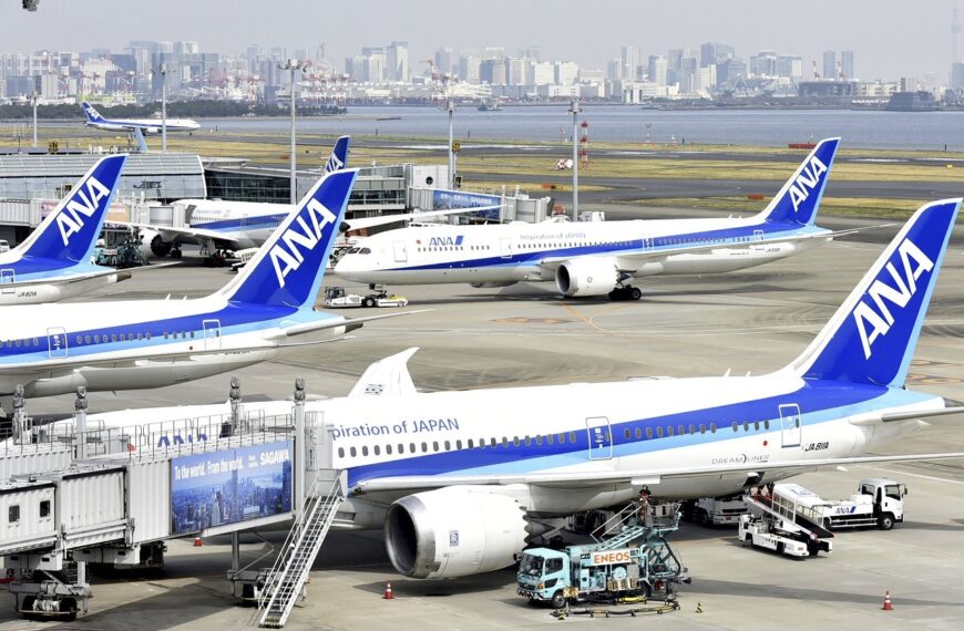 台灣新聞通訊社-空巴召修衝擊日本國內線 全日空取消95個航班