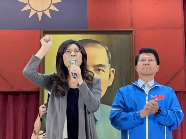 台灣新聞通訊社-批台南民進黨長期執政、綠能破壞生態與貪汙 鄭麗文：下夕下井