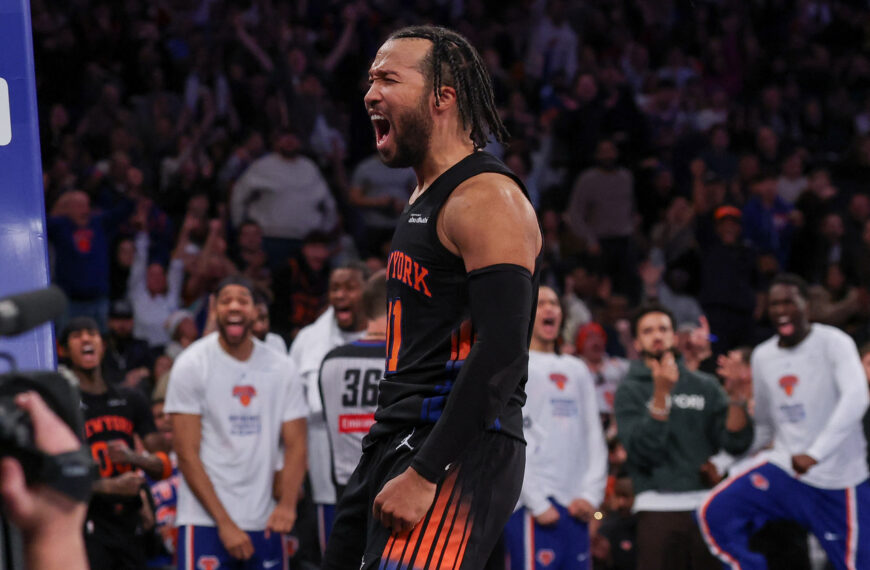 台灣新聞通訊社-NBA/尼克獵鹿晉八強!布朗森轟37分 主帥誇:他應被列入MVP討論