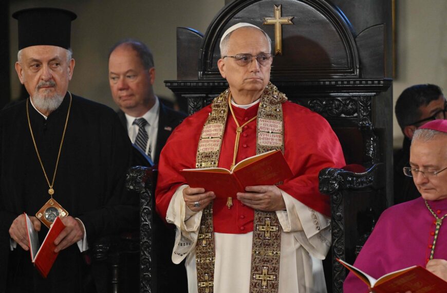 台灣新聞通訊社-結束土耳其行程後 教宗良十四世第二站赴黎巴嫩「傳遞和平訊息」