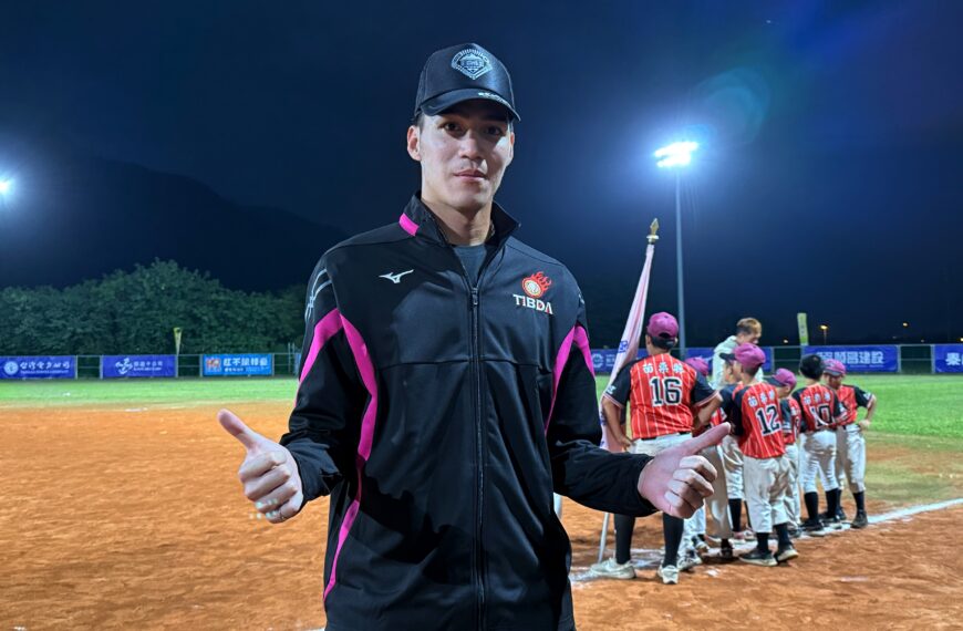 台灣新聞通訊社-中職／林桑發來二訪Next Base意願調查 林栚呈：我要去！