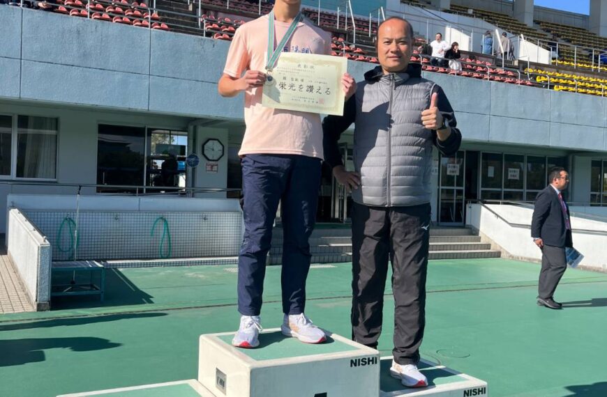 台灣新聞通訊社-田徑/教練、選手一同進步 羅聖欽再破競走全國U18、U20紀錄