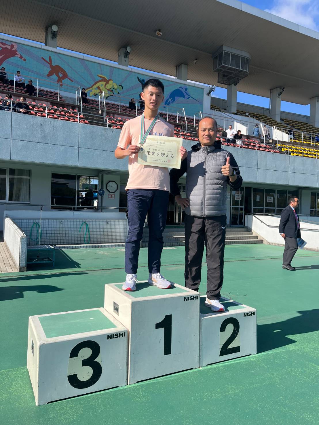 台灣新聞通訊社-田徑／教練、選手一同進步 羅聖欽再破競走全國U18、U20紀錄