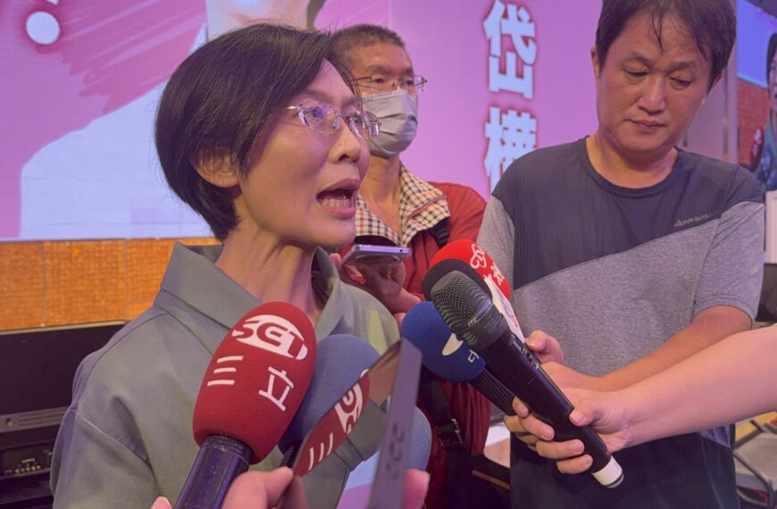 台灣新聞通訊社-高雄市長選舉最新民調落後 林岱樺酸:未來會出現更多「看衰民調」