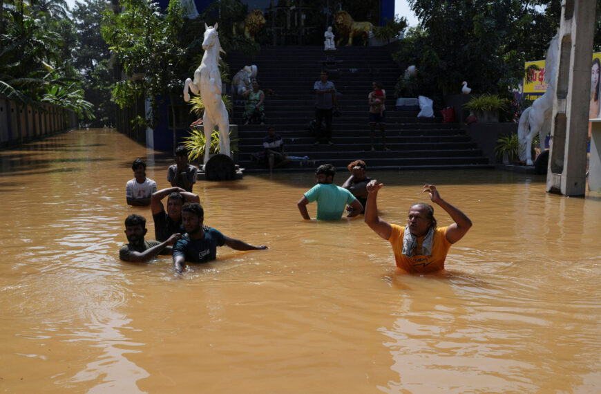 台灣新聞通訊社-氣旋迪特瓦肆虐斯里蘭卡 增至193死、228失蹤