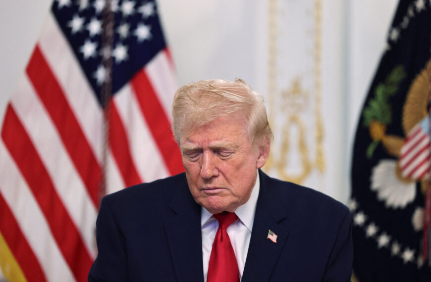 台灣新聞通訊社-川普第二任招牌失靈？相關股票加密幣慘跌 粉絲力挺卻被套牢