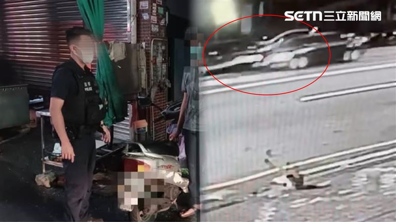 台灣新聞通訊社-斷了15年警涯…高雄員警酒駕0.65mg/L「削人畫面曝」！身份遭起底