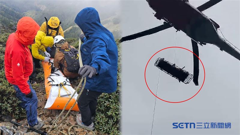 台灣新聞通訊社-回家了…退休校長「累了煮茶」卻魂斷玉山後四峰4天！遺體今吊掛