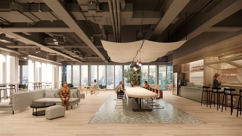 台灣新聞通訊社-搶食商辦市場！國泰人壽推「hub新型態辦公」　六都5年將導入逾20棟大樓