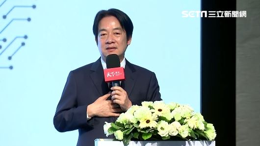 台灣新聞通訊社-輝達晶片該不該賣中國？ 賴清德舉2000年一例：當年若去，就沒今日台灣