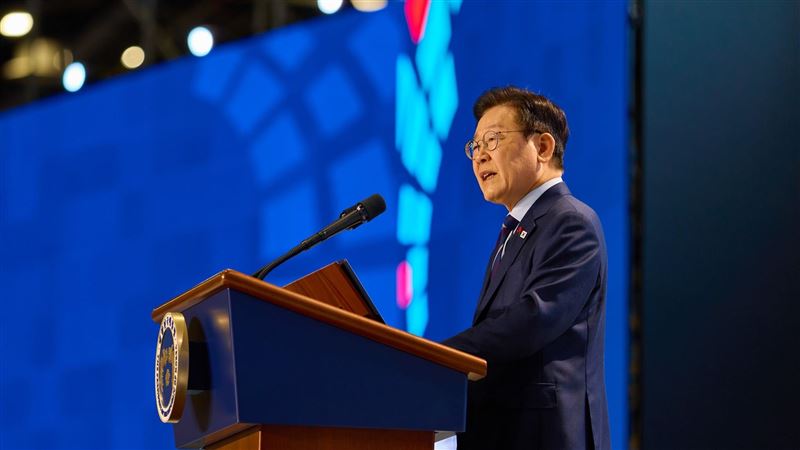 台灣新聞通訊社-戒嚴滿周年!傳有人想與川普競爭諾貝爾和平獎 還獲韓總統李在明親推薦