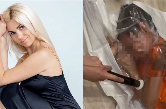 台灣新聞通訊社-傻眼！美女網紅抽真空封住10歲兒　喊「無聊好玩」警要辦了