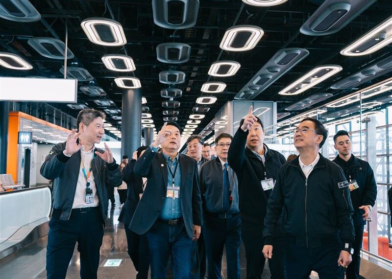 台灣新聞通訊社-北廊廳已服務122航班、2.6萬人次「滿意度4.5顆星」交長:持續改善優化