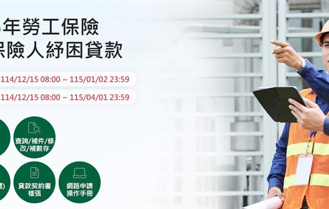 台灣新聞通訊社-勞保紓困貸款開辦！首日湧2.87萬件申請「借超過28億」