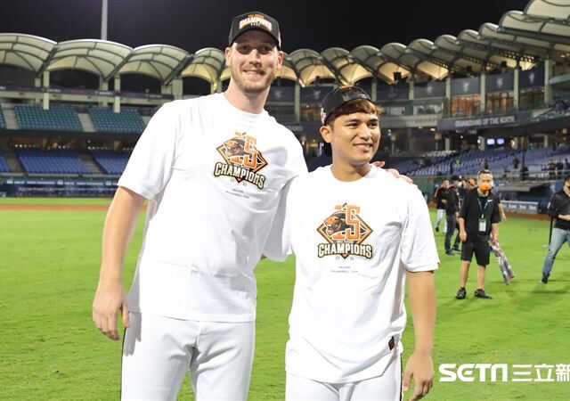 台灣新聞通訊社-中職／6年戰友林岱安離開統一獅！　布雷克祝福：我們是一輩子朋友