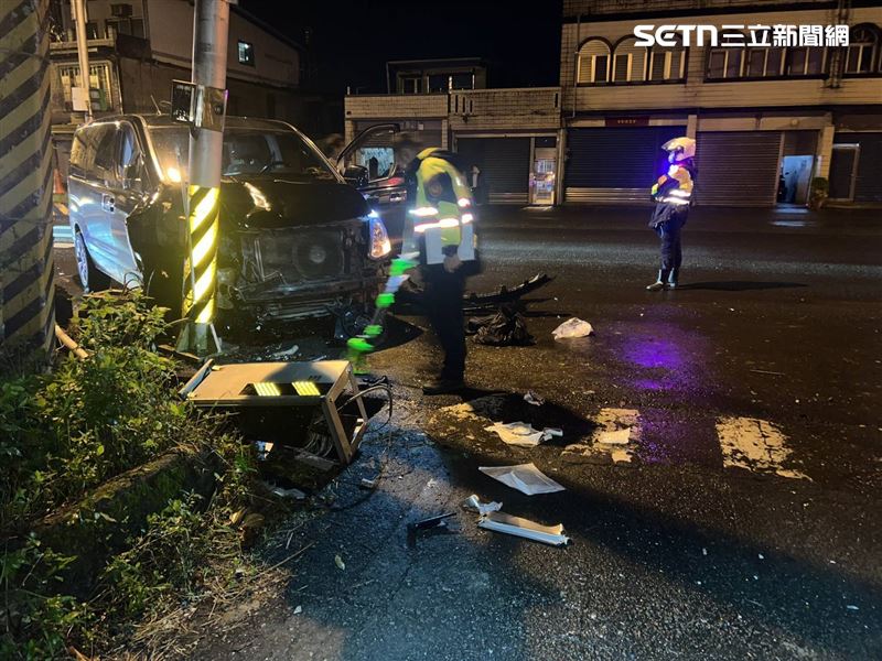 台灣新聞通訊社-24歲警「休假被召回」遭撞命危　媽淚崩：夫才從警退休，只盼兒好好回來