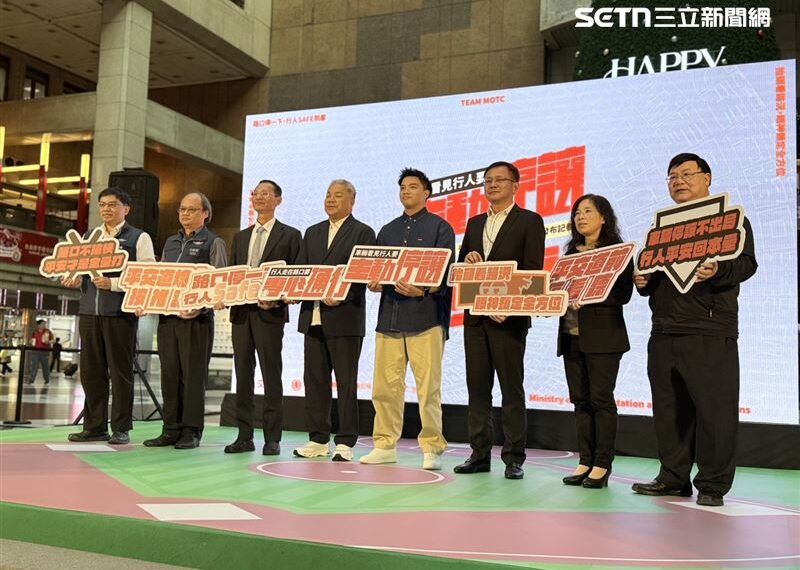 台灣新聞通訊社-改善行人地獄！交通部找「打擊王」吳念庭、吳復連父子當道安大使