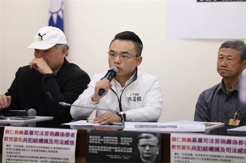 台灣新聞通訊社-洪孟楷推鞭刑　鄭運鵬：在有性侵能力前，一人先一鞭？改革要用自己的腦