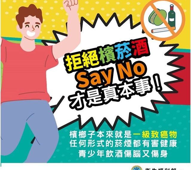 台灣新聞通訊社-拒絕檳榔危害 守護兒少健康