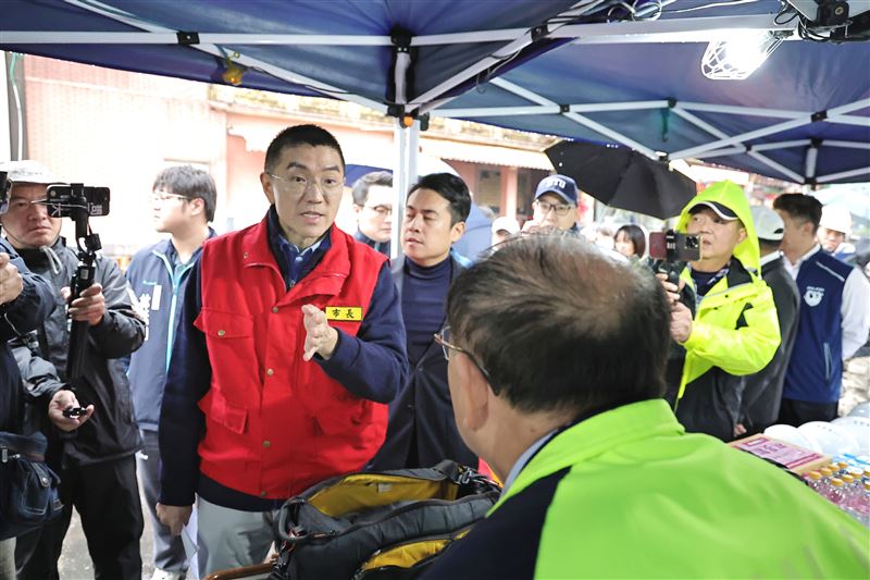 台灣新聞通訊社-基隆水污染災後補助機制　議長童子瑋建議謝國樑：這部分可直接普發現金