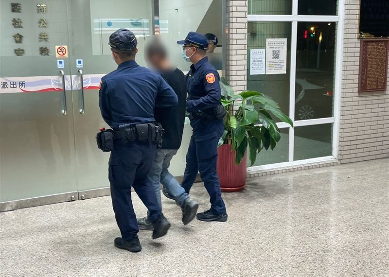 台灣新聞通訊社-吃黑輪「掉槍男」落網！警調百支監視器查緝證實虛驚：650元玩具槍防身