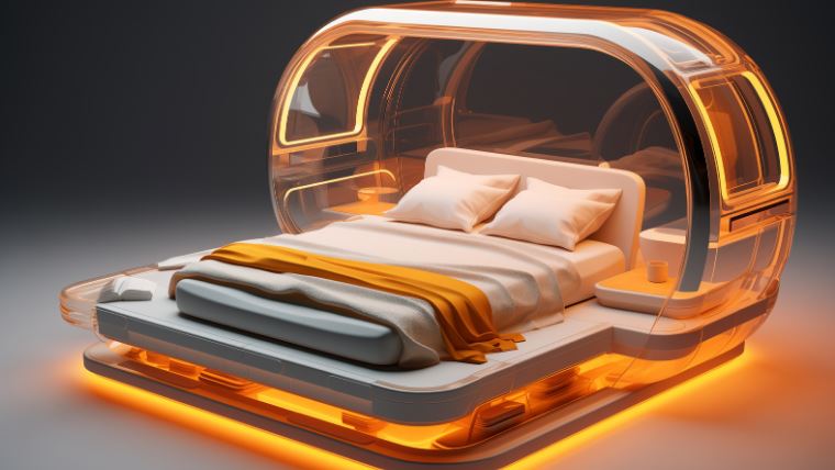 台灣新聞通訊社-「睡眠能量艙」爆紅！為何越來越多人開始這樣睡?