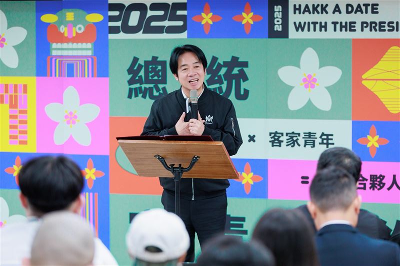台灣新聞通訊社-與客家青年對話 賴清德盼落實「客家六箭」:讓客家文化成為世界文化