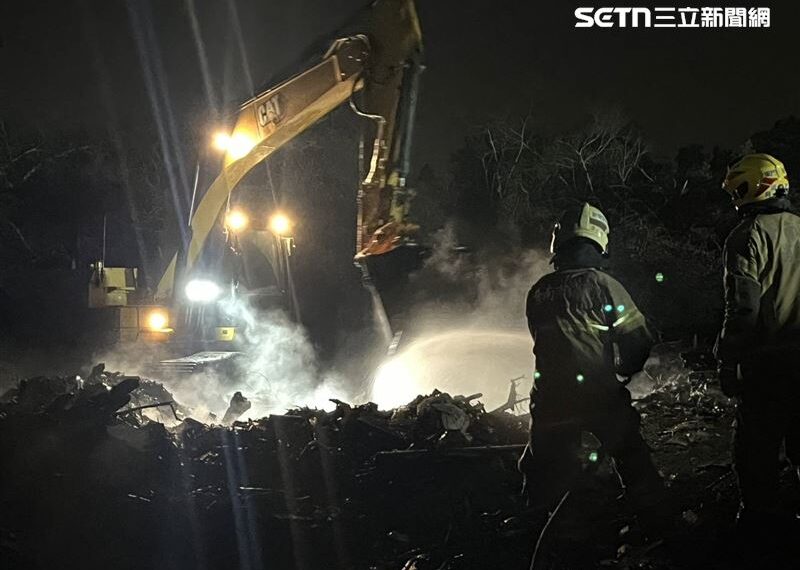 台灣新聞通訊社-台南後壁烏樹林大火燒13天終於滅了!初步排除人為縱火 災後3重點曝光