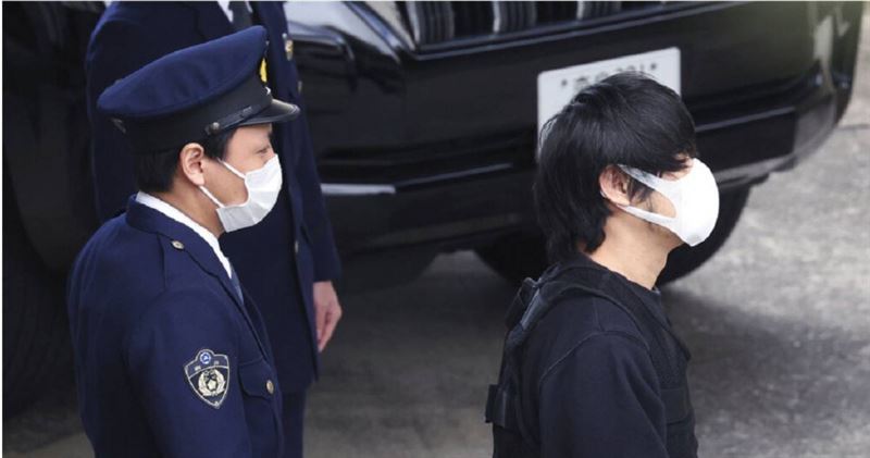 台灣新聞通訊社-安倍遇刺3年後!山上徹也首次在庭上道歉