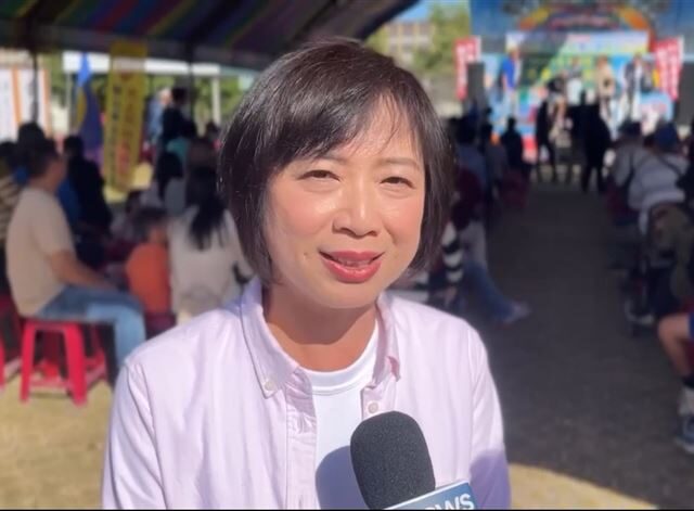 台灣新聞通訊社-麥玉珍表態參選台中市長　何欣純：台中市民想知道能提出什麼政見、牛肉