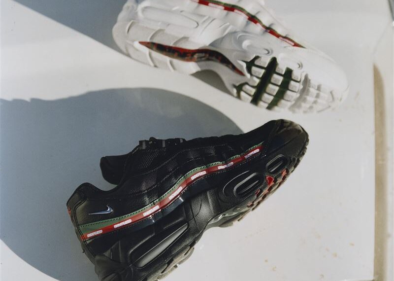 台灣新聞通訊社-手刀!UNDEFEATED x Nike Air Max 95 Black、Sail雙色限時開搶