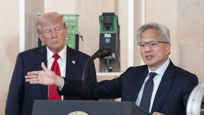 台灣新聞通訊社-AI霸主也怕輸?黃仁勳:33年來「每天醒來都怕倒閉」 真相太催淚!