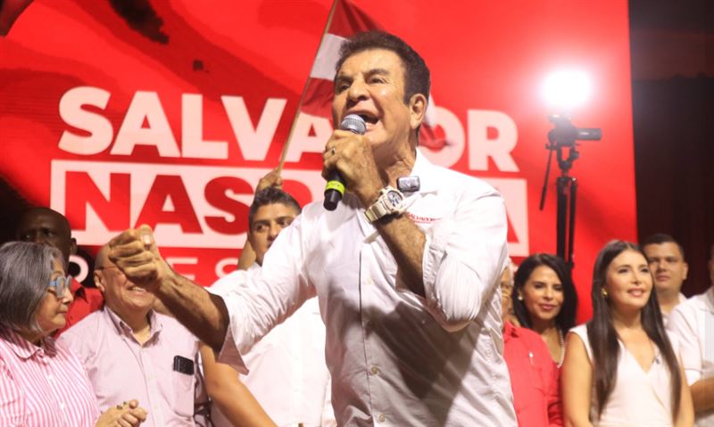 台灣新聞通訊社-宏都拉斯選戰票數拉鋸！總統候選人納斯拉亞：川普干預破壞勝算