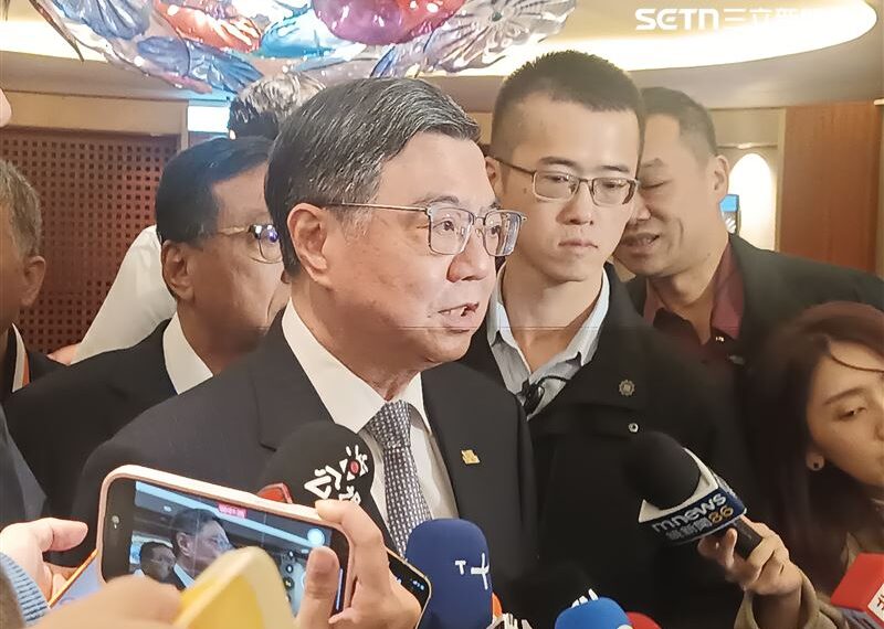 台灣新聞通訊社-與工業領袖座談　卓榮泰喊話立法院：趕快審明年總預算及國防特別預算