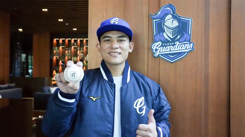 台灣新聞通訊社-中職/終於搶到了!林岱安FA轉戰富邦悍將 隊史首次收穫球員