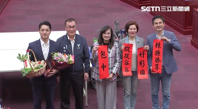 台灣新聞通訊社-太太反對選新北!秦慧珠給建議「還邀蔣萬安送花」 李四川:還沒要離開