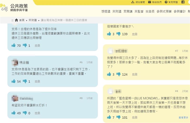 台灣新聞通訊社-快訊/週休三日公投連署 勞動部5字回應了!